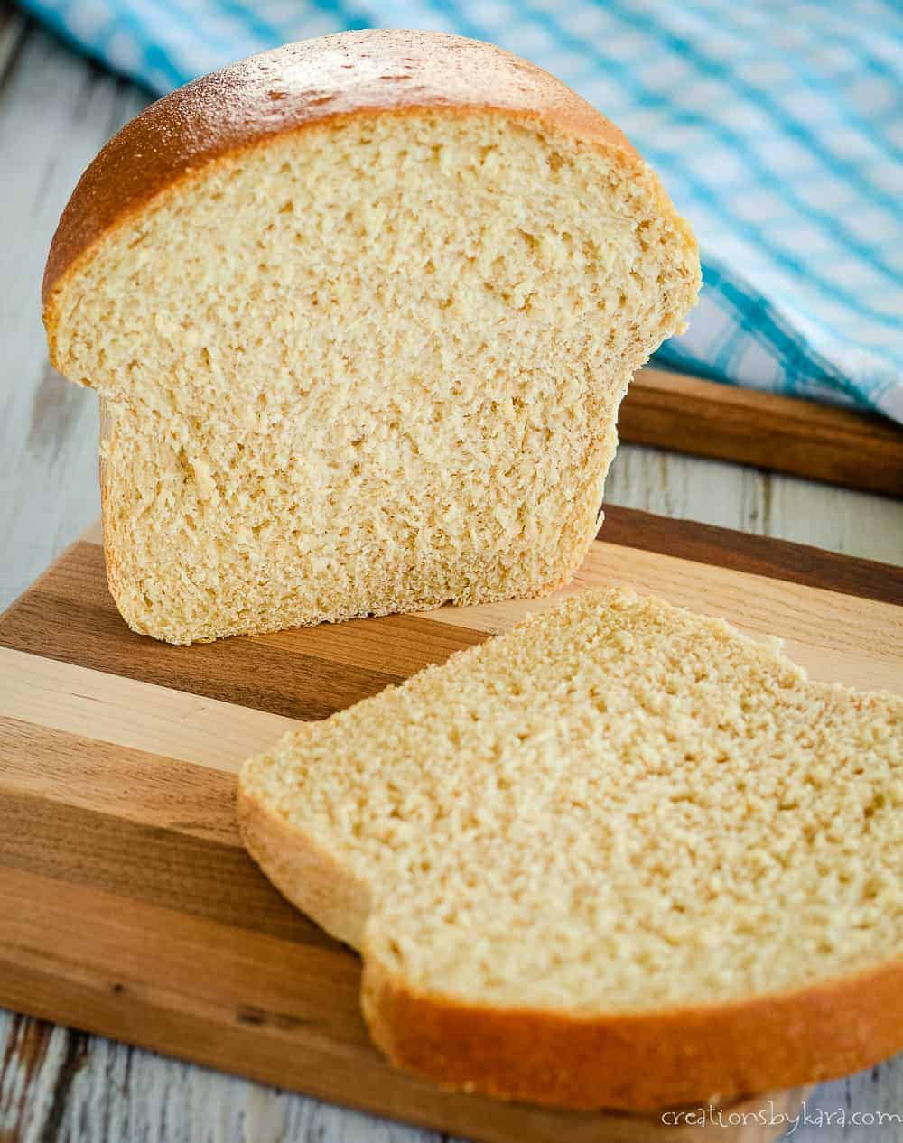 Soft Whole Wheat Bread Recipe Creations by Kara
