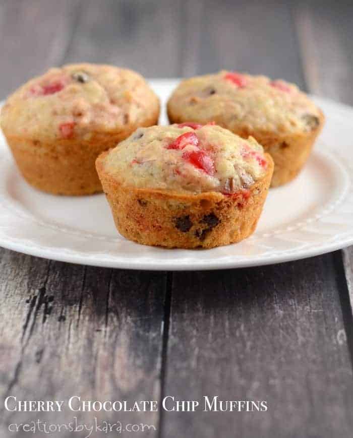 Cherry Chocolate Chip Muffins   Cherry Chocolate Chip Muffins 008 1 