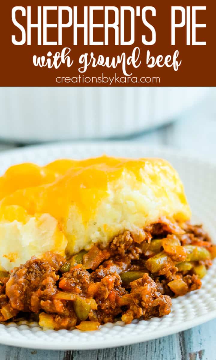 ground beef shepherd's pie with tomato soup