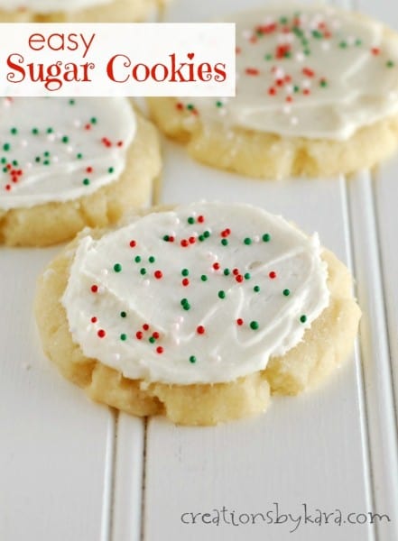 Easy Sugar Cookies