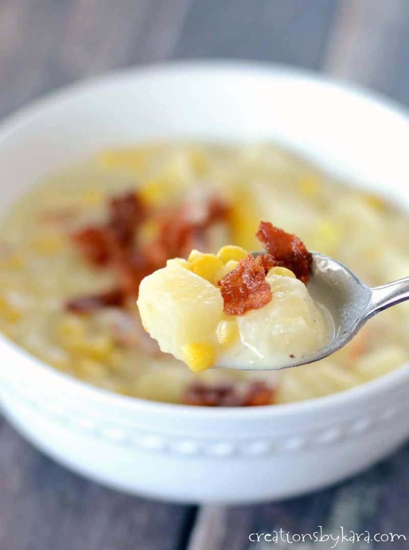 Bacon Corn Chowder Recipe