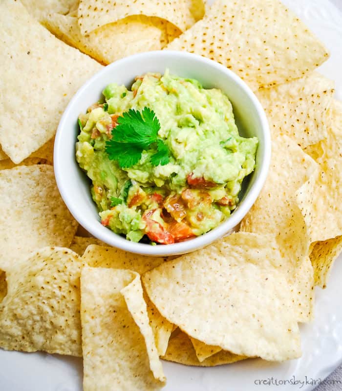 Amazing Guacamole Recipe - Creations by Kara