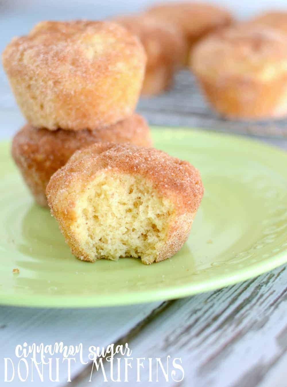 Cinnamon Sugar Muffins (French Breakfast Puffs)
