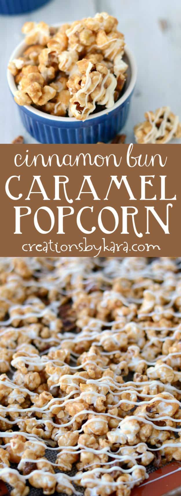 Gourmet Cinnamon Roll Caramel Corn