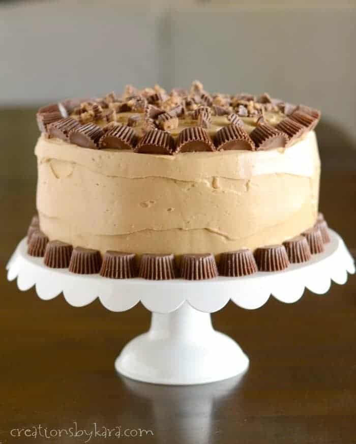 Bird On A Cake: Reese's Peanut Butter Chocolate Cake