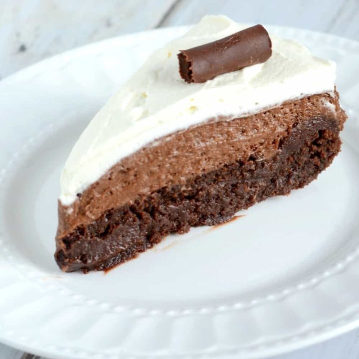 Double-Chocolate Peppermint Cake Recipe | Epicurious