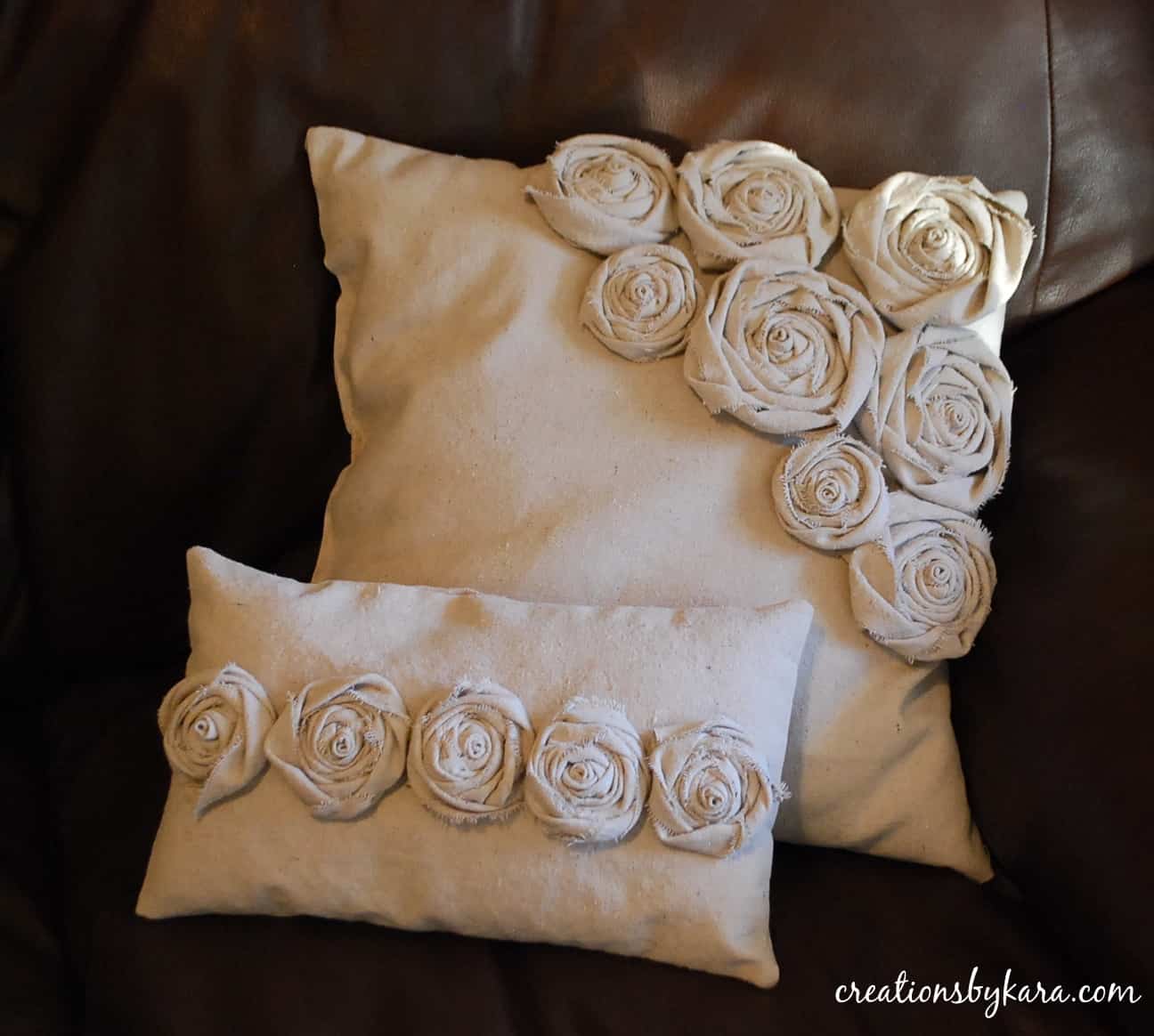 Rosette Pillows