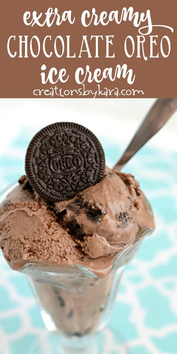 Chocolate Oreo Ice Cream Recipe