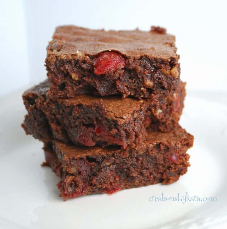 Recipe For Cherry Chocolate Brownies