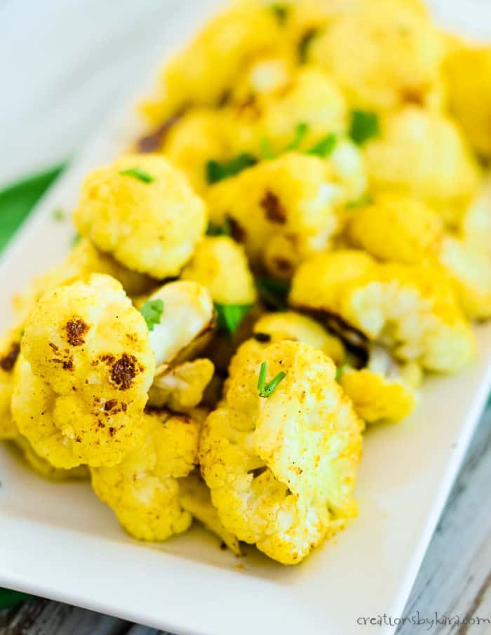 Roasted cauliflower