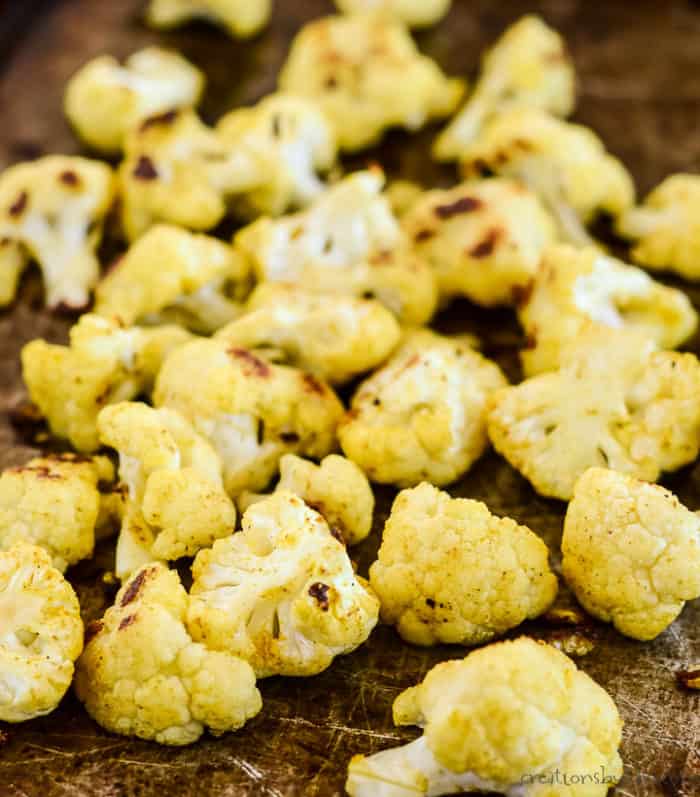 Roasted cauliflower