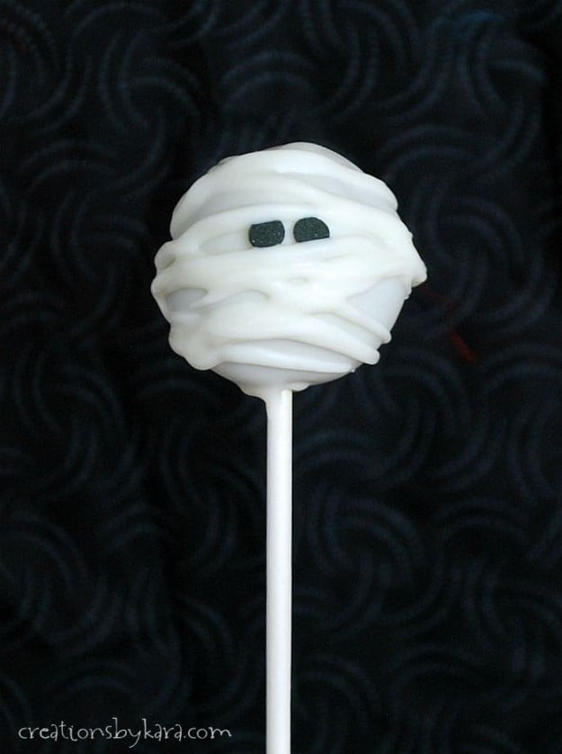 Mummy Cake Pops For Halloween – Cake Pops Parties