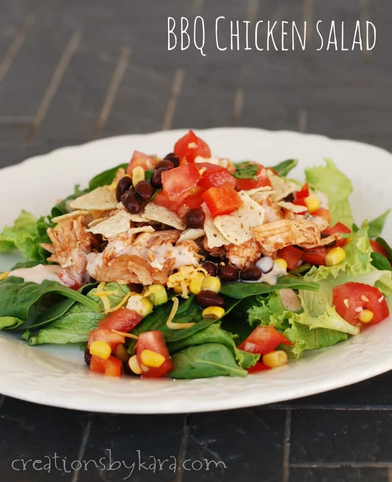 BBQ Chicken Salad 007 1