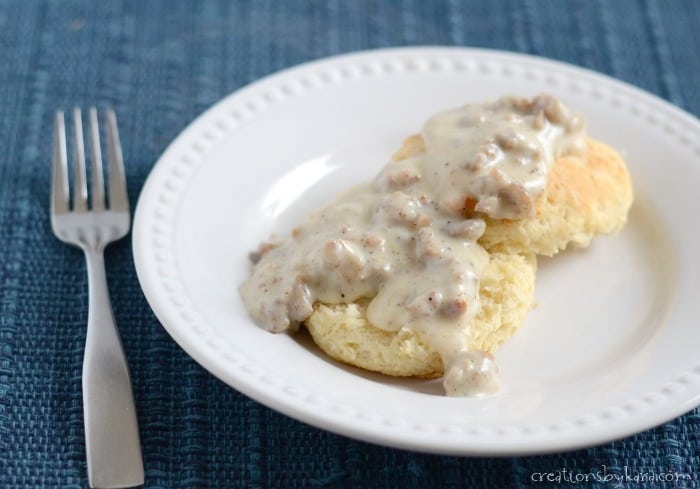 hardees biscuit and gravy recipe