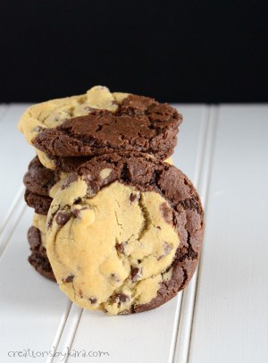 Amazing Brookies Cookies Recipe - Creations by Kara