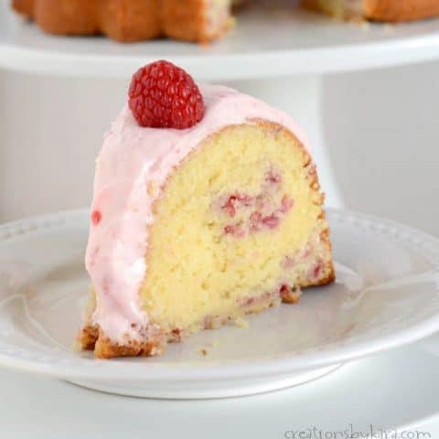 Raspberry Swirl Bundt Cake - Nordic Ware