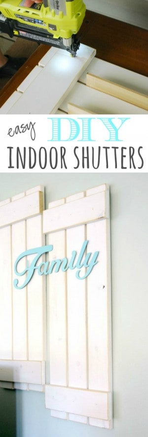 DIY Farmhouse Wood Shutters Creations By Kara   DIY Indoor Shutters 1 300x886 