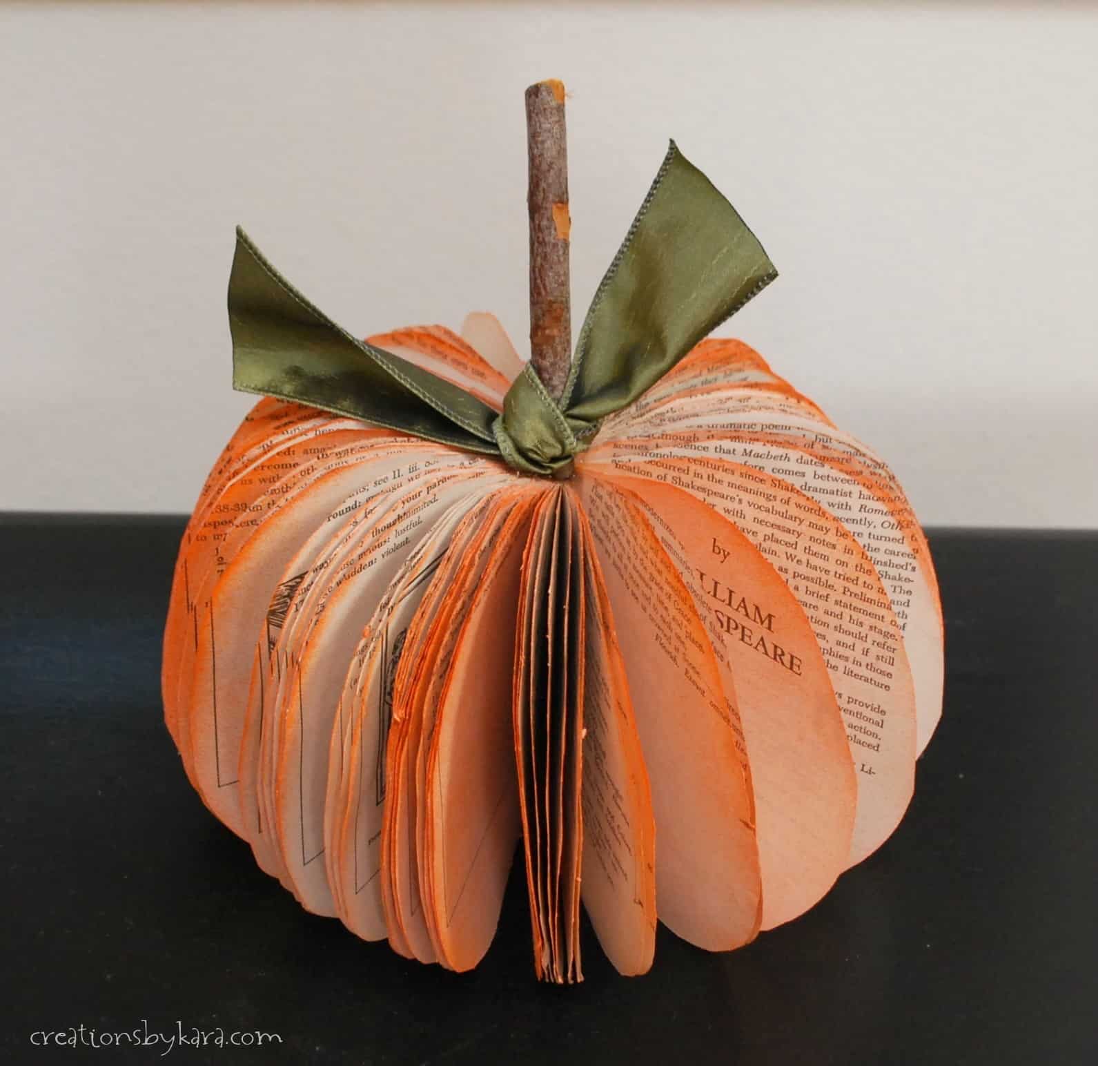 How To Make Paper Pumpkins For Your Fall Decor 