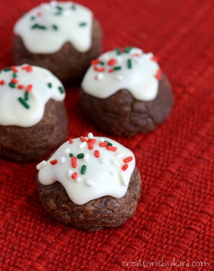 Caramel Filled Bon Bon Cookies - Creations by Kara