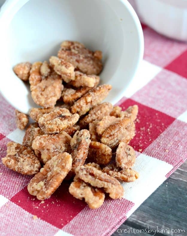 Candied Pecans Creations by Kara