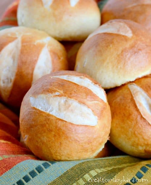 Soft And Chewy Pretzel Rolls Recipe - Creations By Kara