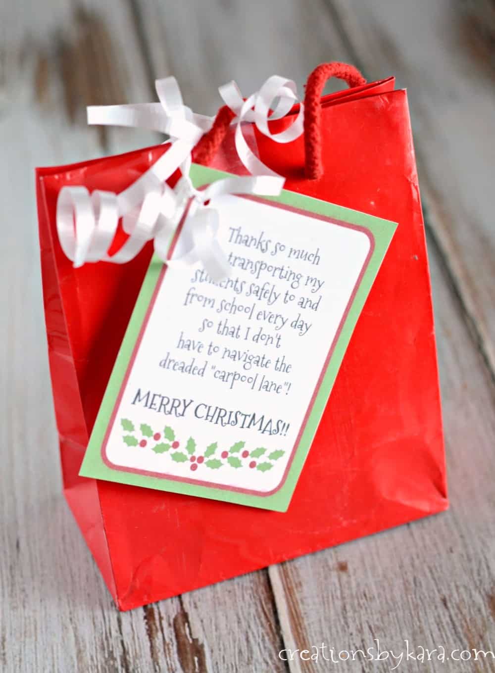 Free Printable Gratitude Christmas Tags - Creations By Kara