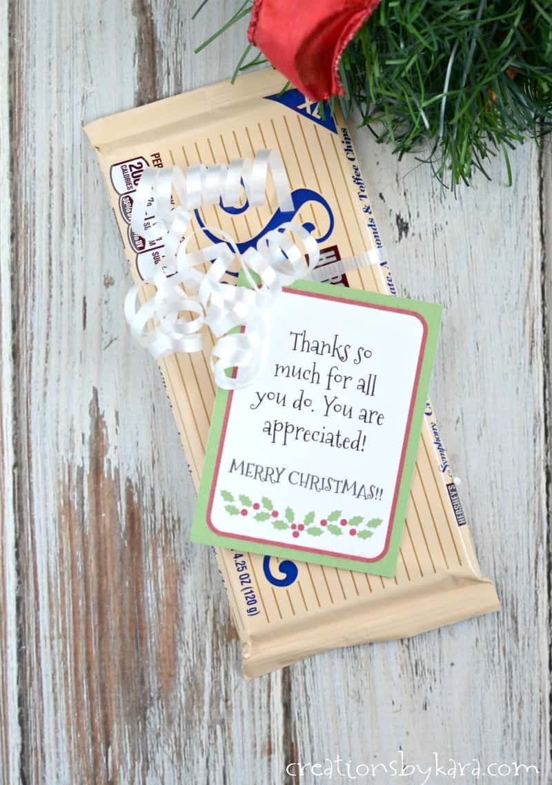 Free Printable Gratitude Christmas Tags - Creations by Kara