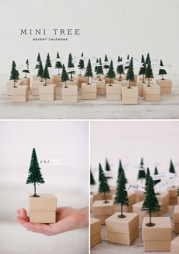 tree box DIY advent