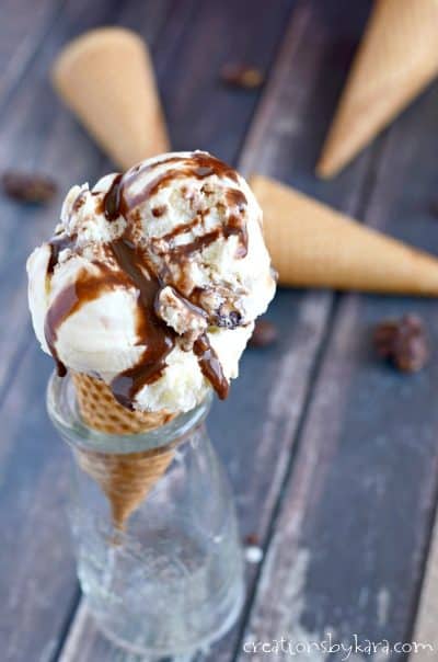 Tin Roof Sundae Ice Cream Recipe - Creations by Kara