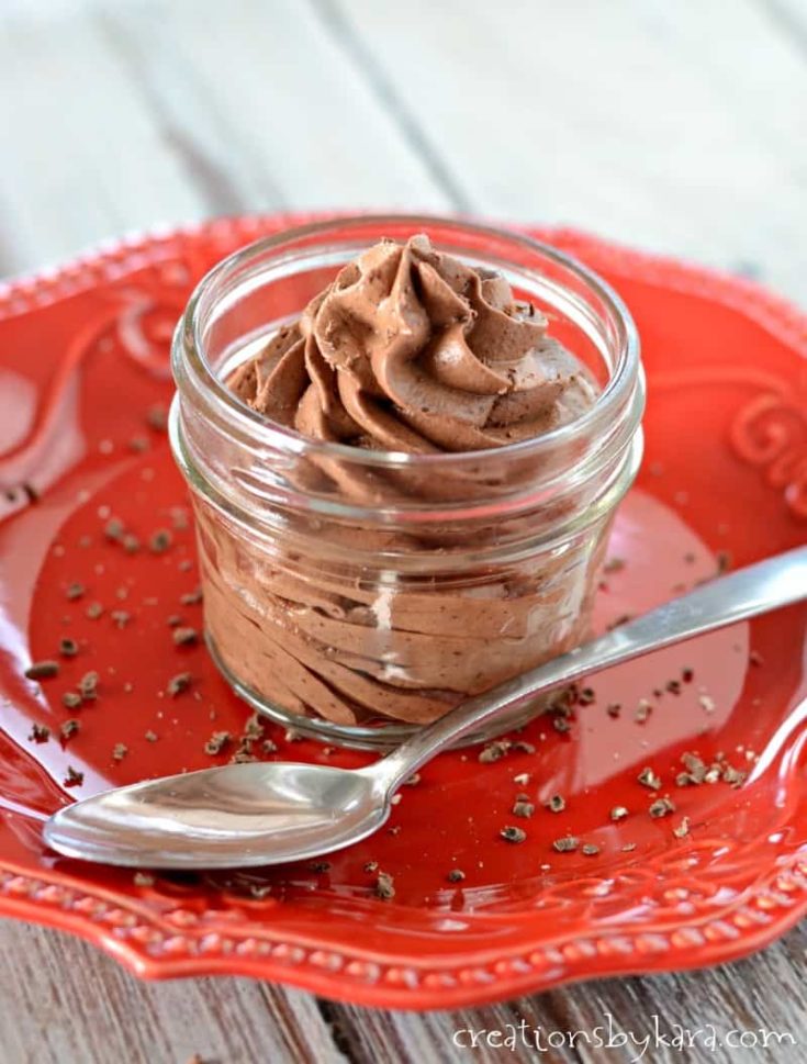 Easy Chocolate Mousse – Like Mother, Like Daughter