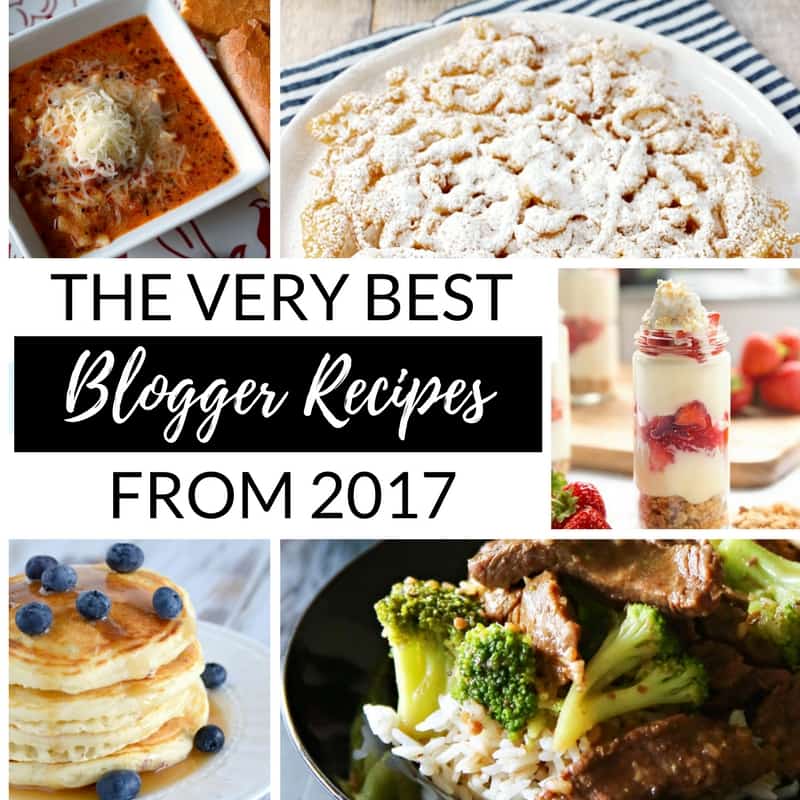 16 Food Blogger's Top Recipes from 2017 Creations by Kara