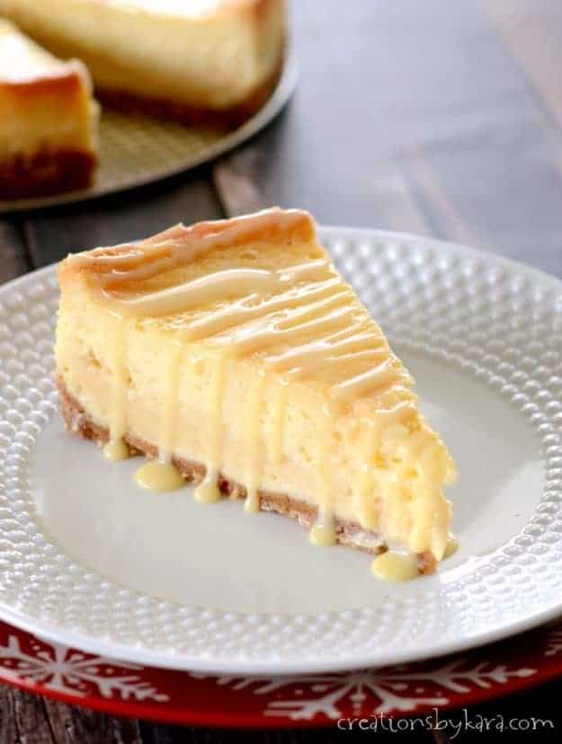 Dulce de Leche Cheesecake Recipe Creations by Kara