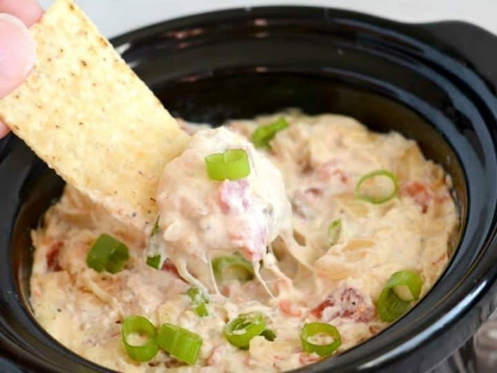 Bacon Double Cheese Dip - Recipes That Crock!