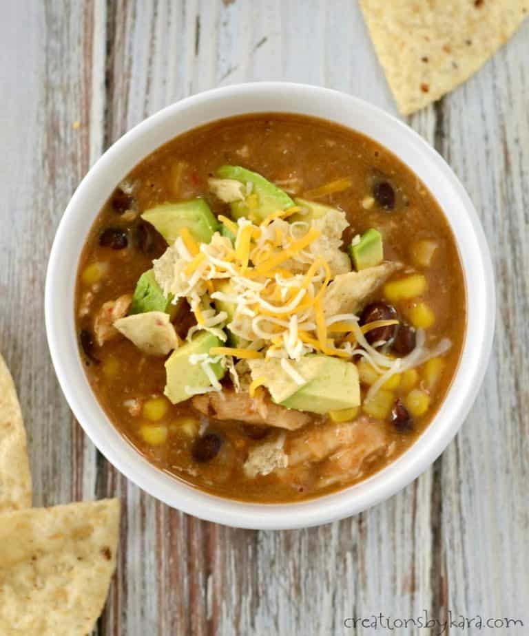 Easy Chicken Enchilada Chili Recipe Creations By Kara