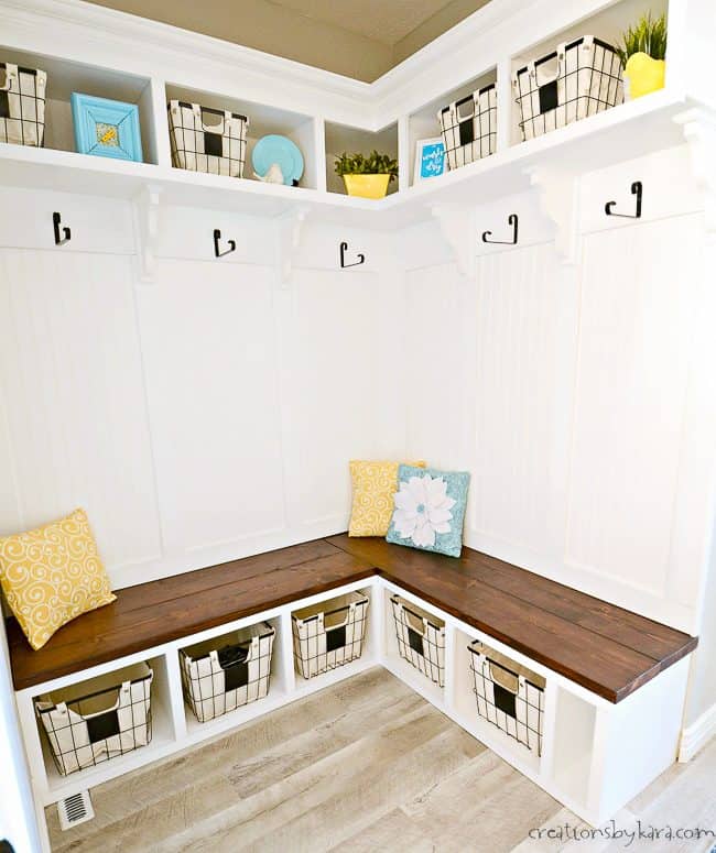 What Is A Mudroom Bench : Includes small, medium and large mudrooms.