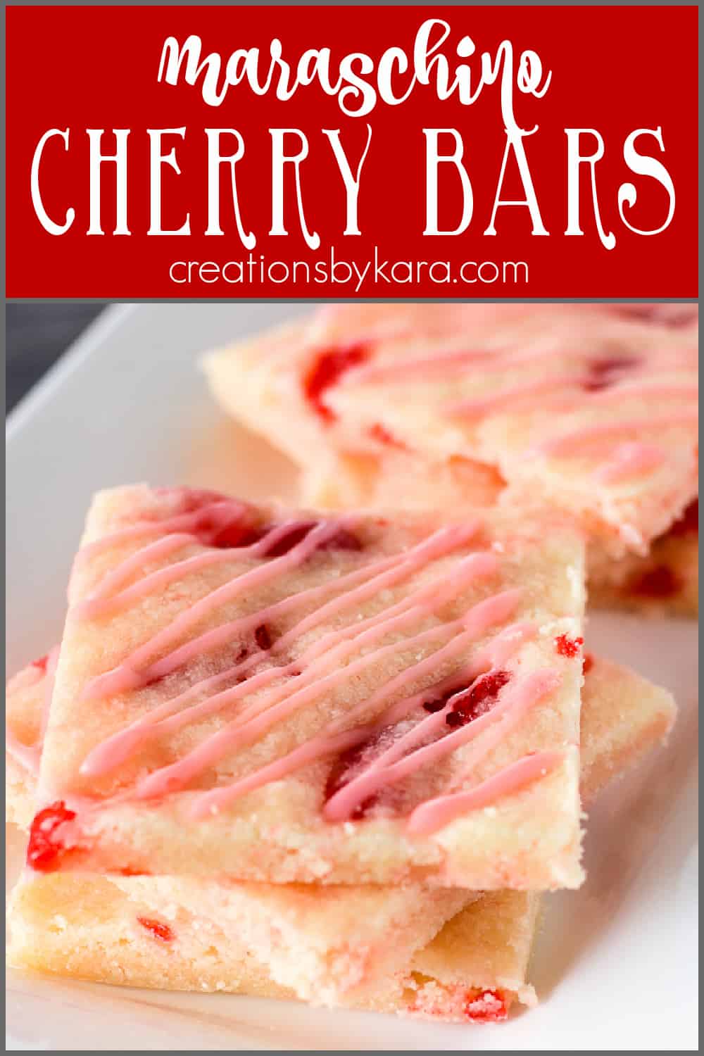 Maraschino Cherry Bars Recipe Creations By Kara 6560