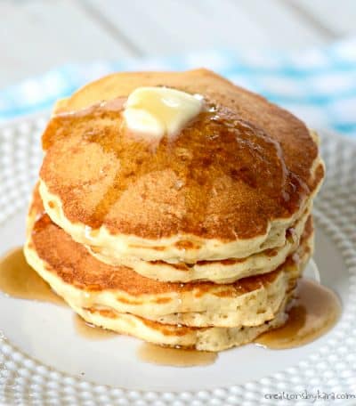 Oatmeal Pancakes - Creations by Kara