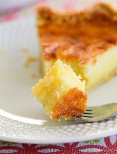 Super Easy Buttermilk Pie Recipe - Creations by Kara