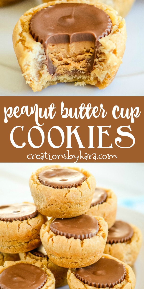 Muffin Tin Peanut Butter Cup Cookies - Muffin Tin Recipes
