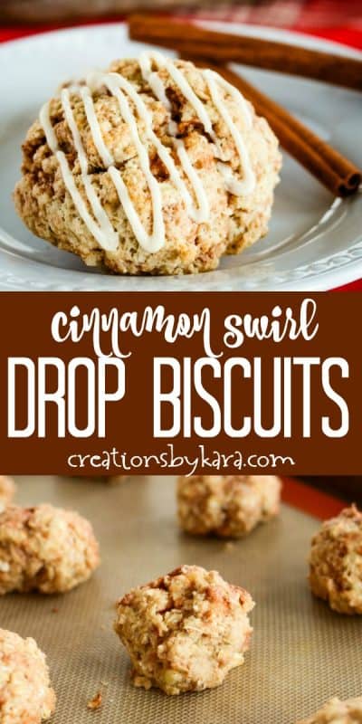 Easy Cinnamon Biscuits with Cinnamon Glaze - Creations by Kara