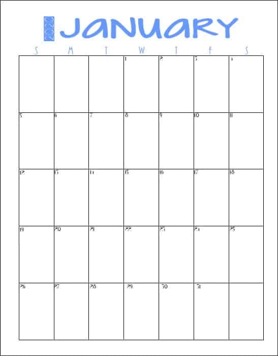 2020 Free Printable Calendar Creations By Kara
