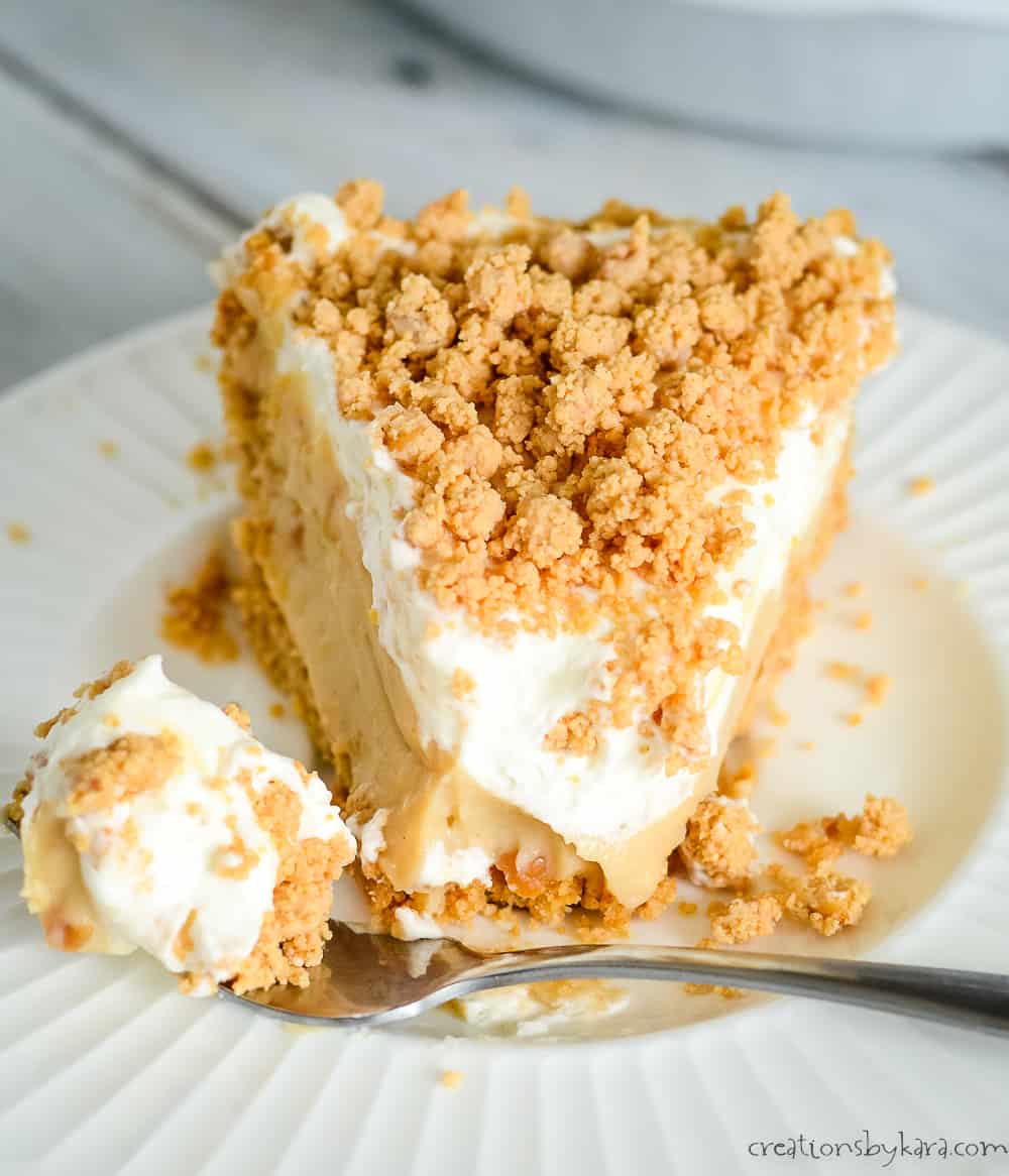 Triple Peanut Butter Pie Recipe - Creations by Kara