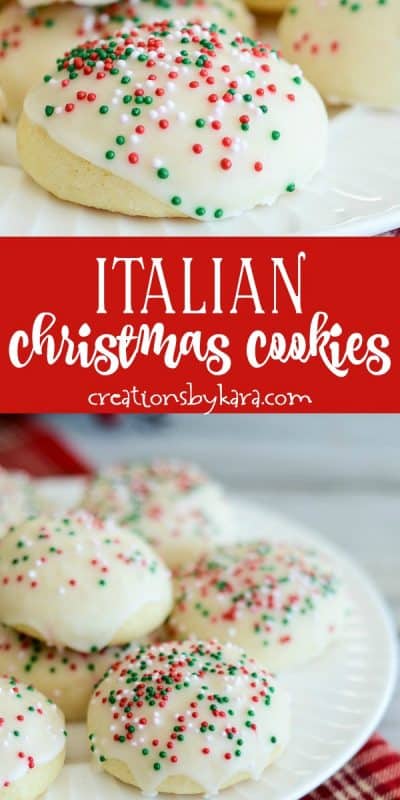 Italian Christmas Cookies Recipe - Creations by Kara