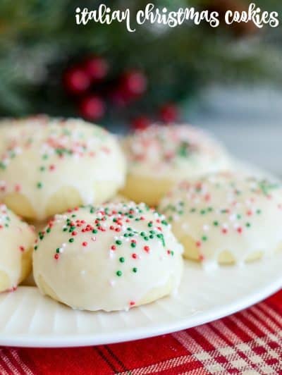 Italian Christmas Cookies Recipe - Creations by Kara