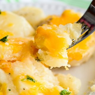 Cheesy Scalloped Potatoes • Kroll's Korner