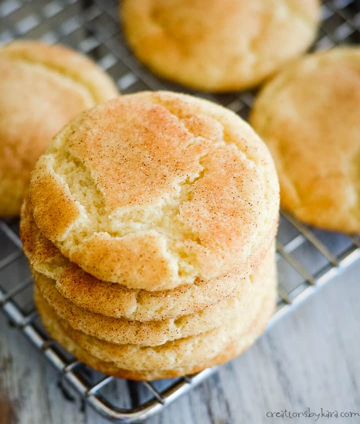 BEST Classic Snickerdoodle Recipe - Creations by Kara