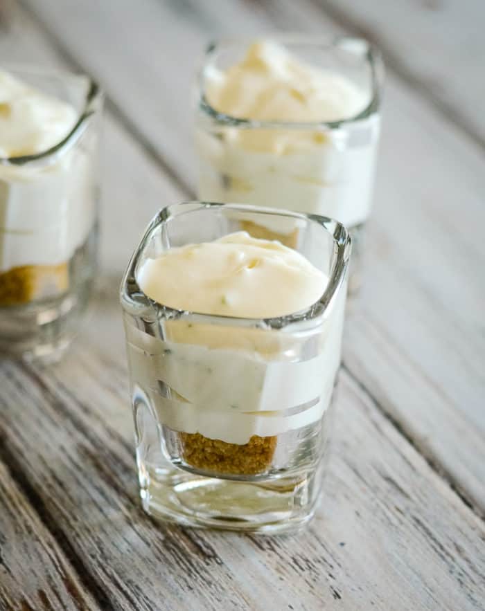 Mini No Bake Lime Cheesecake Recipe - Creations by Kara