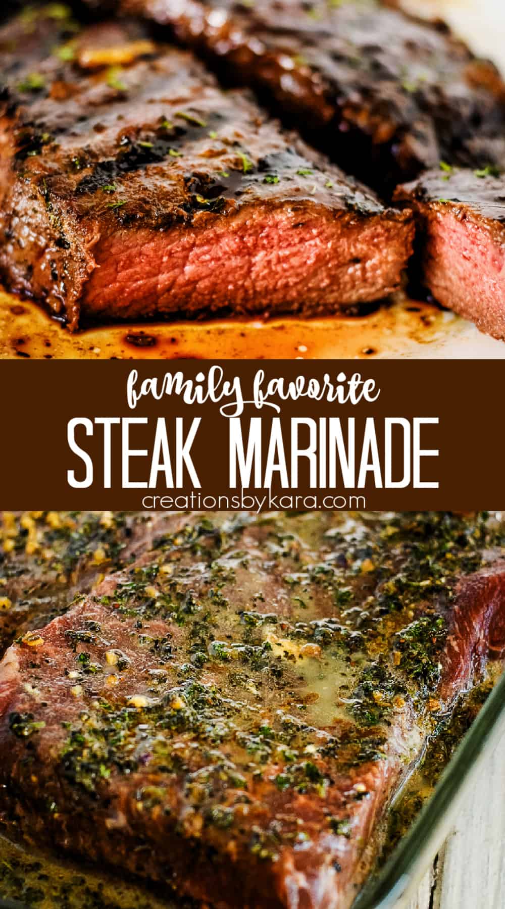 Homemade Steak Marinade for Grilling - Creations by Kara