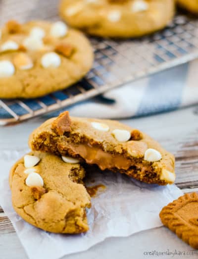 Homemade Biscoff Cookies Recipe - Creations by Kara