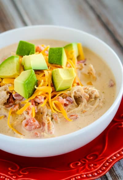 Keto Chicken Enchilada Soup - Creations By Kara